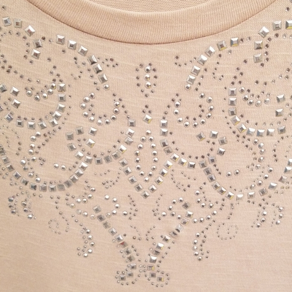 French Bazaar Embellished Swing Style Tunic in L - Picture 5 of 8